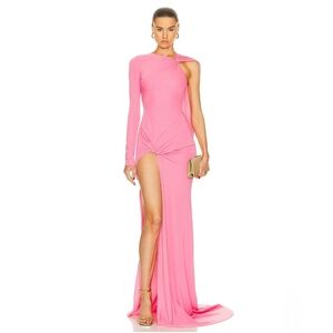 David Koma Pink Gown US 4